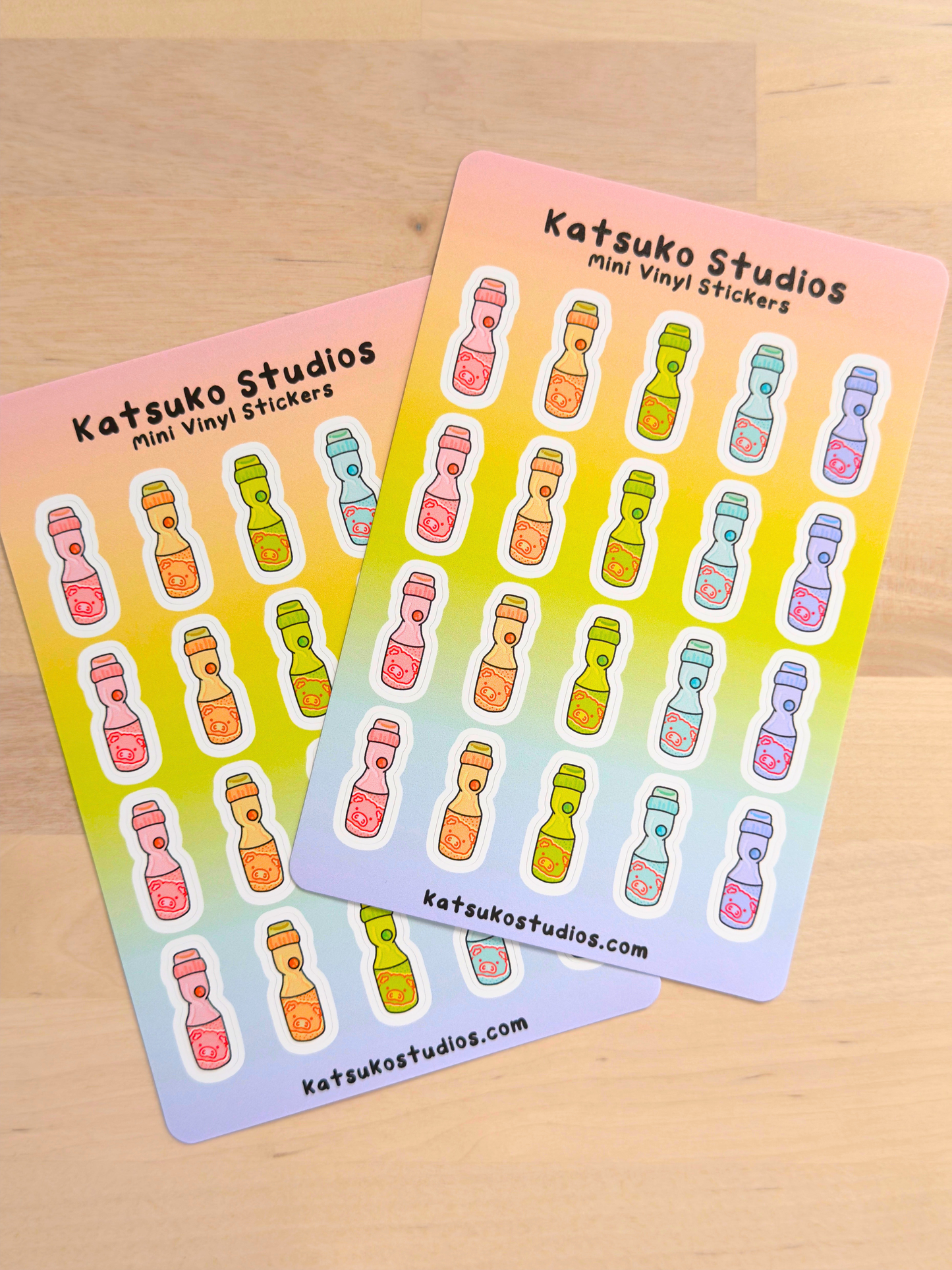 Mini Marble Soda Sticker Sheet