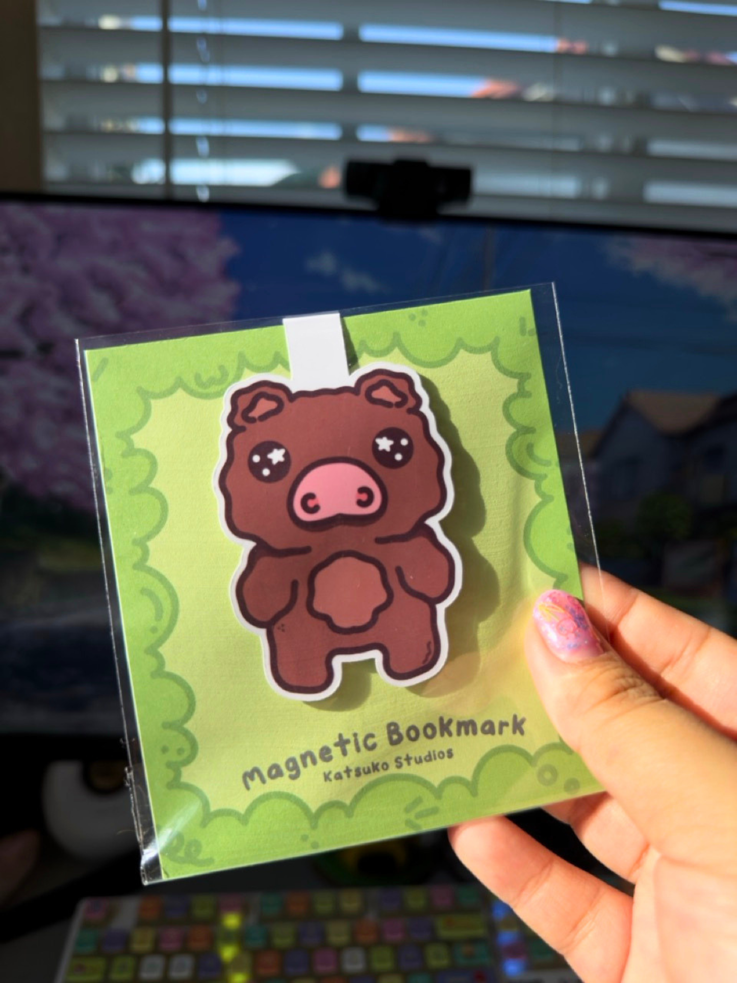Blip Doll Magnetic Bookmark
