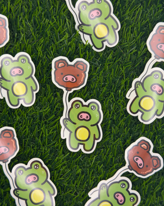 Balloon Boys Vinyl Sticker