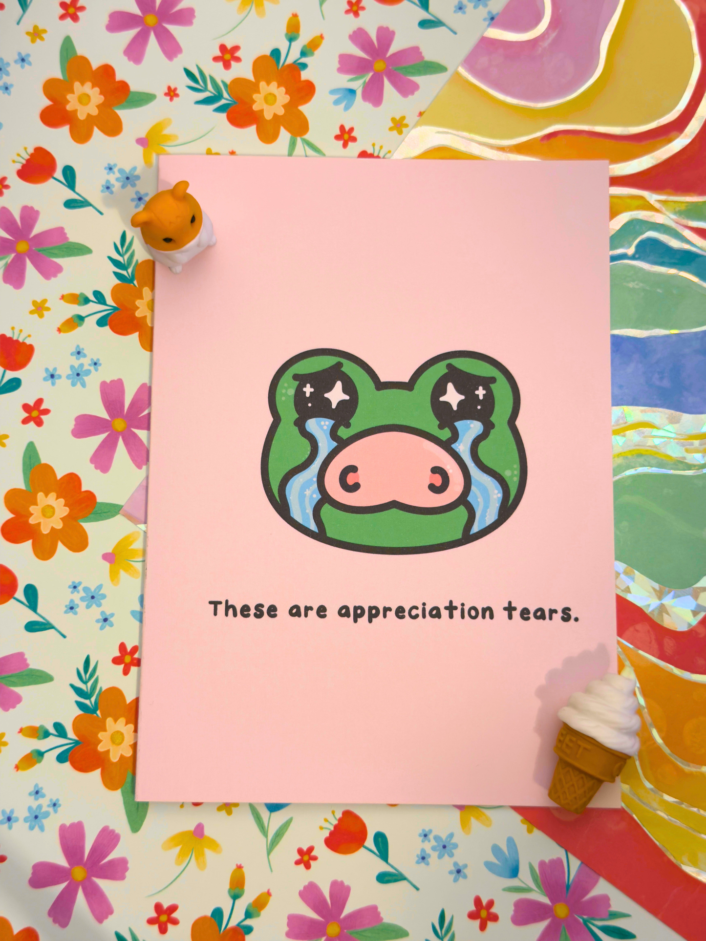 Appreciation Tears Greeting Card