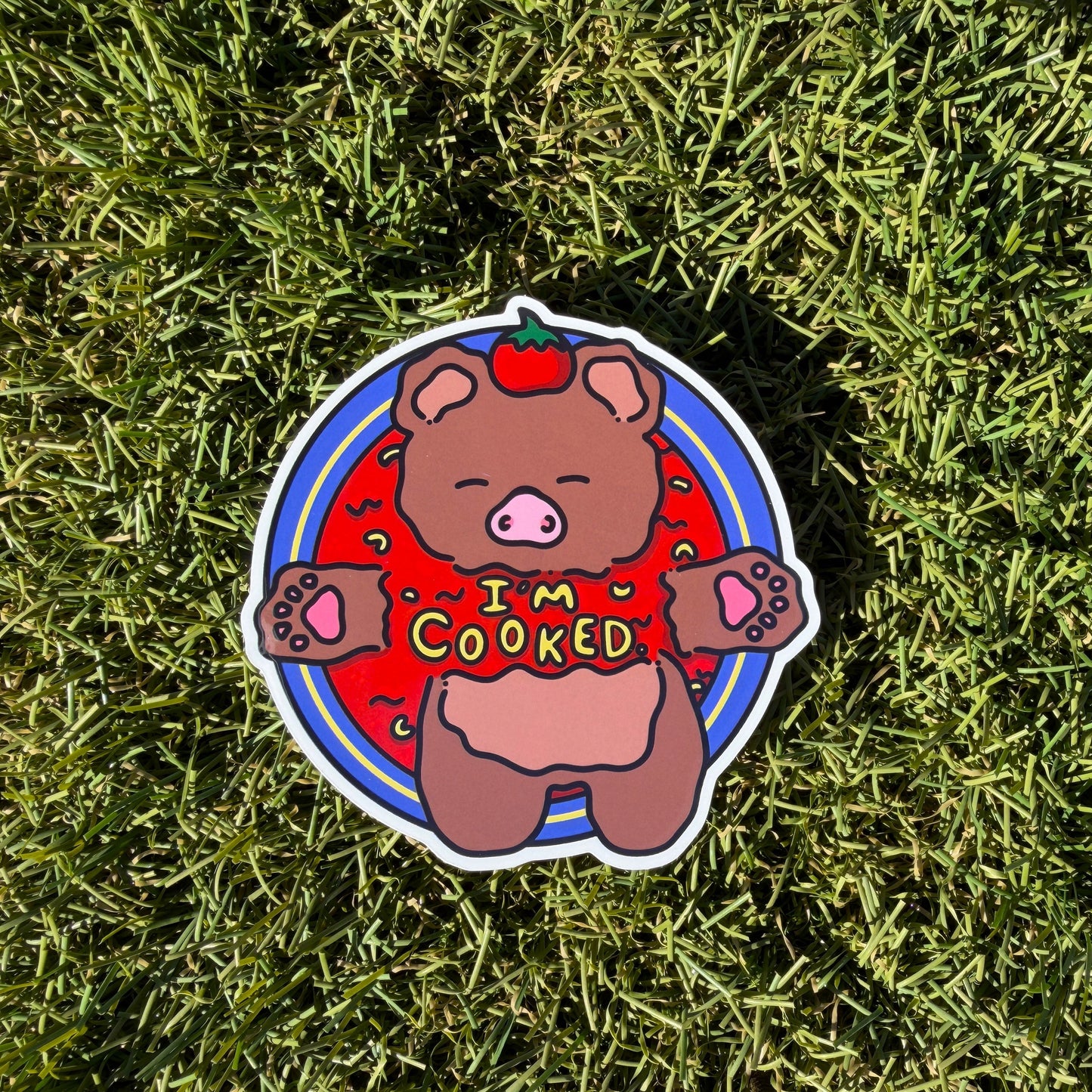 Cooked Soup Vinyl Sticker