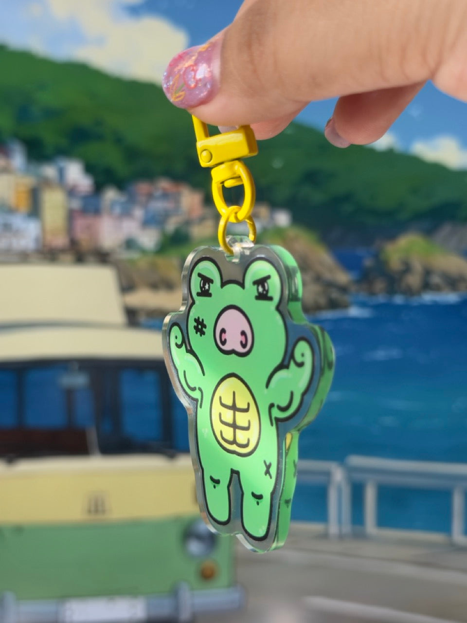 Strong Frop Acrylic Keychain