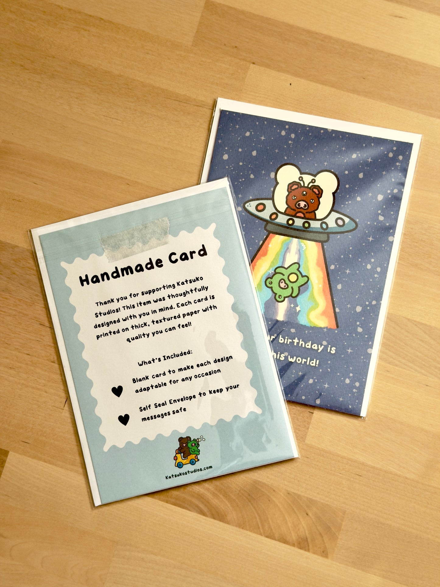 Out of This World Birthday Greeting Card