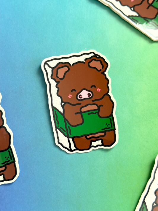 Musubi Baby Vinyl Sticker