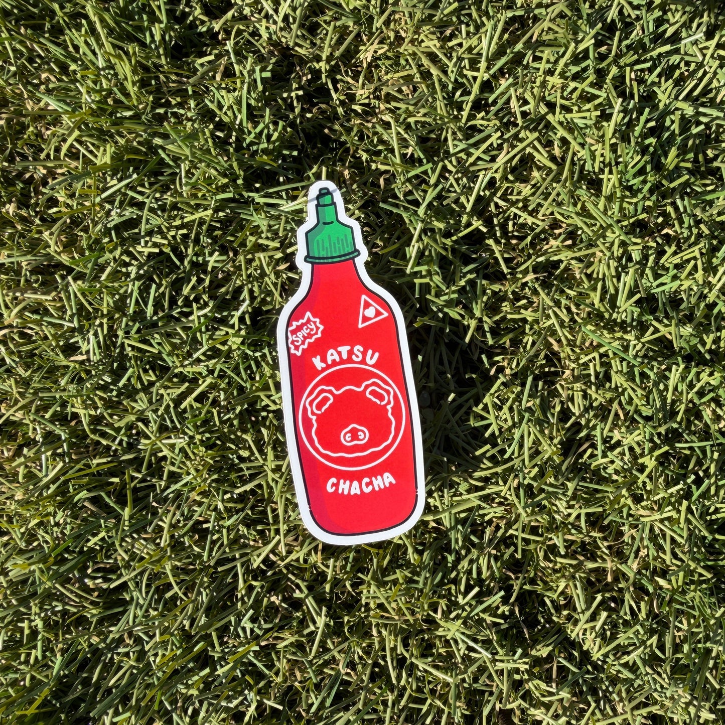 Spicy Cha Cha Vinyl Sticker