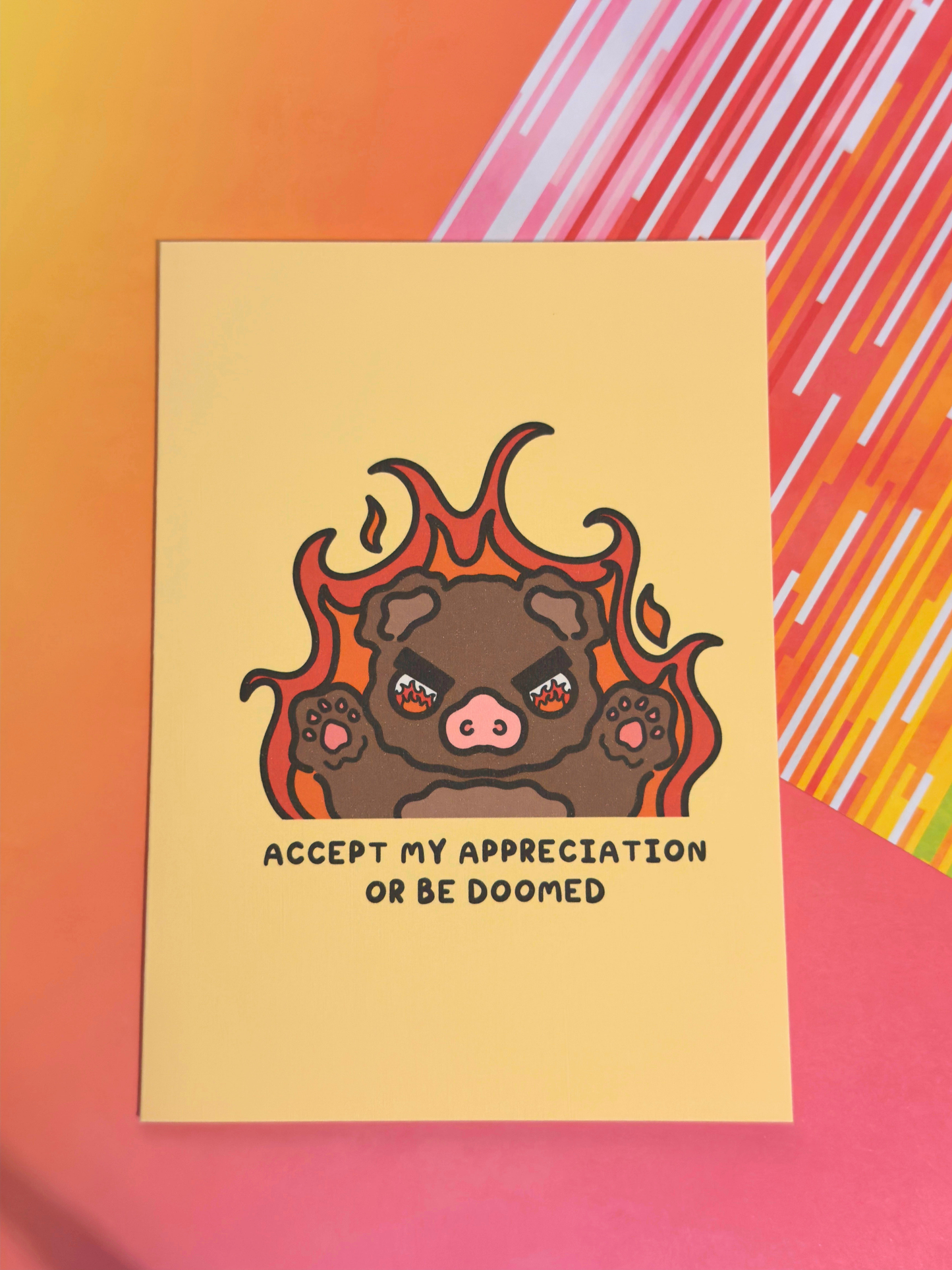 Appreciation or Doom Greeting Card