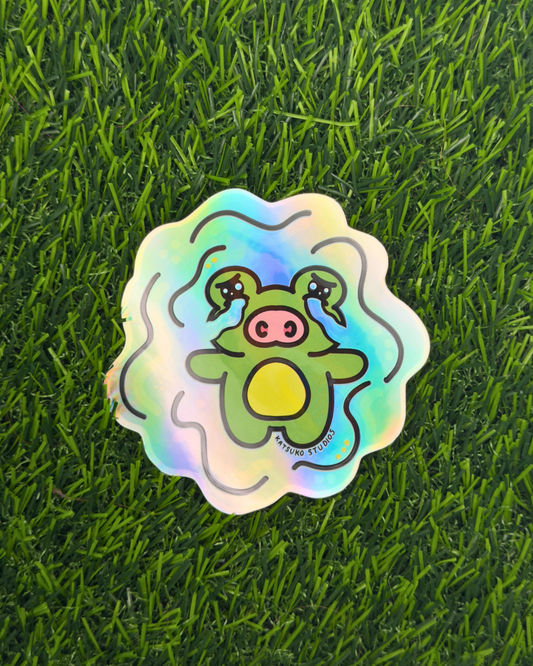 Cry Me a Puddle Vinyl Sticker