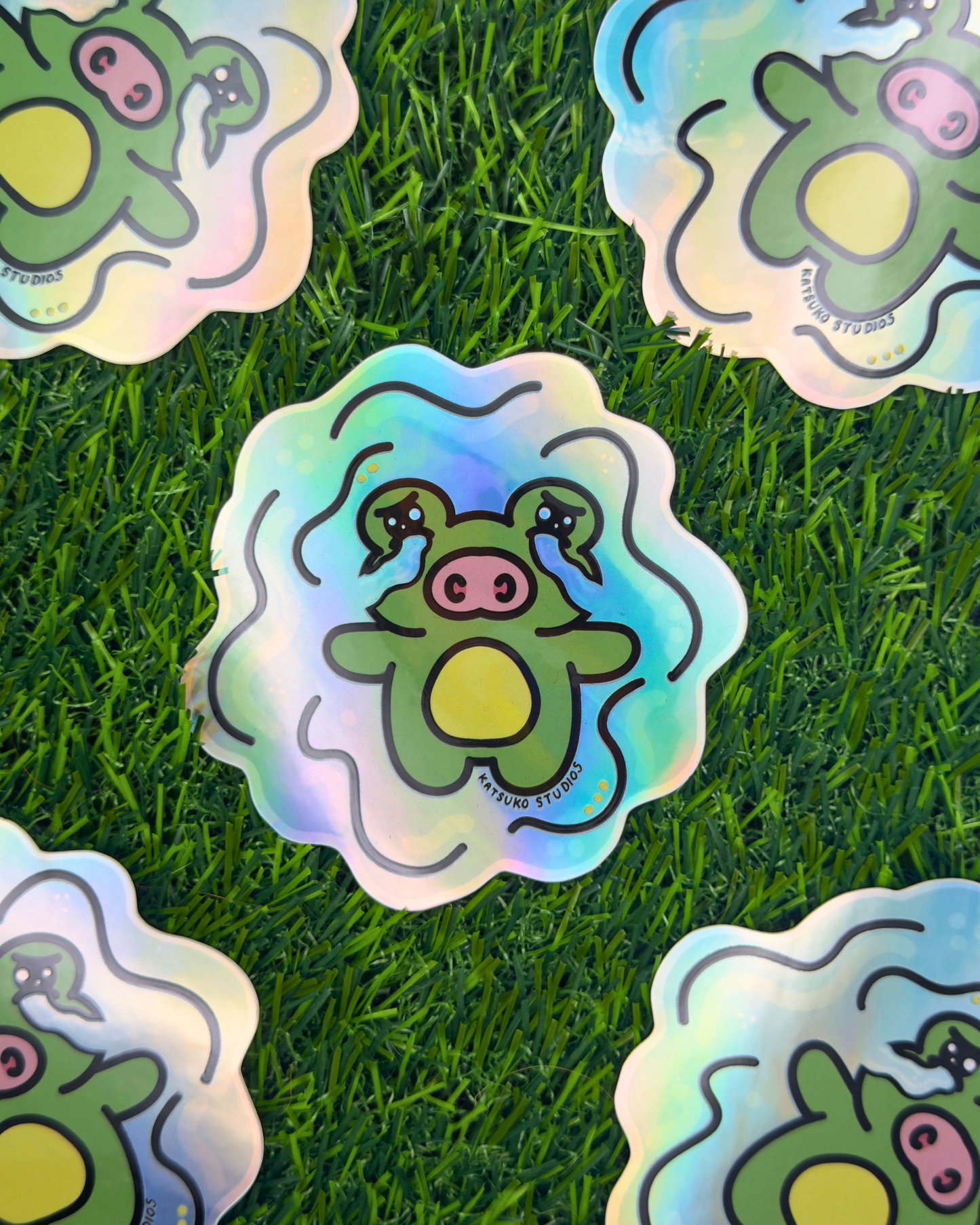 Cry Me a Puddle Vinyl Sticker