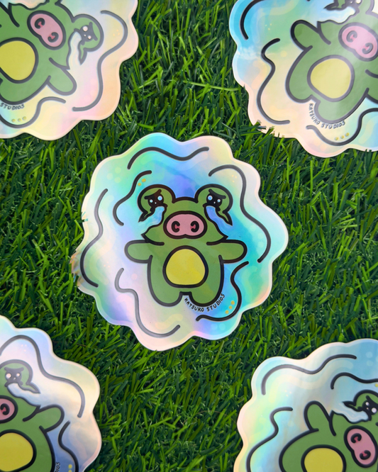 Cry Me a Puddle Vinyl Sticker