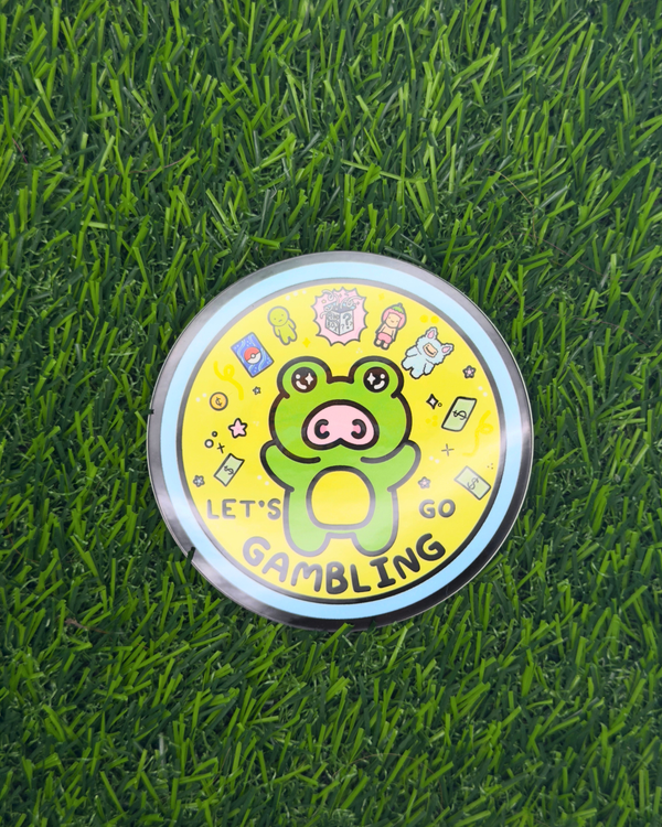 Blind Box Gambling Vinyl Sticker