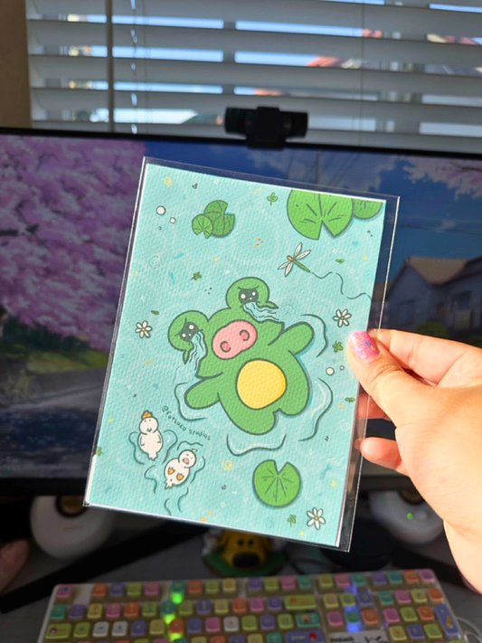 Frop's Pond Art Print