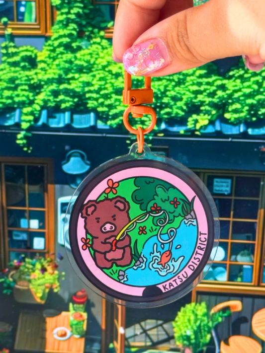 Fishing Blip Acrylic Keychain