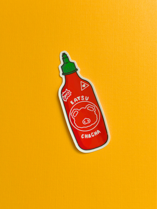 Spicy Cha Cha Vinyl Sticker