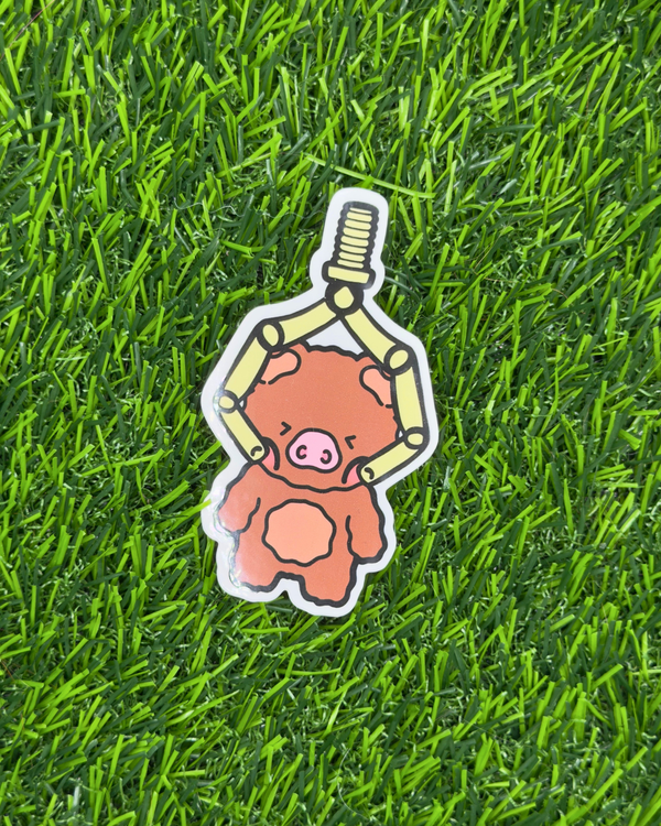 Crane Blip Vinyl Sticker