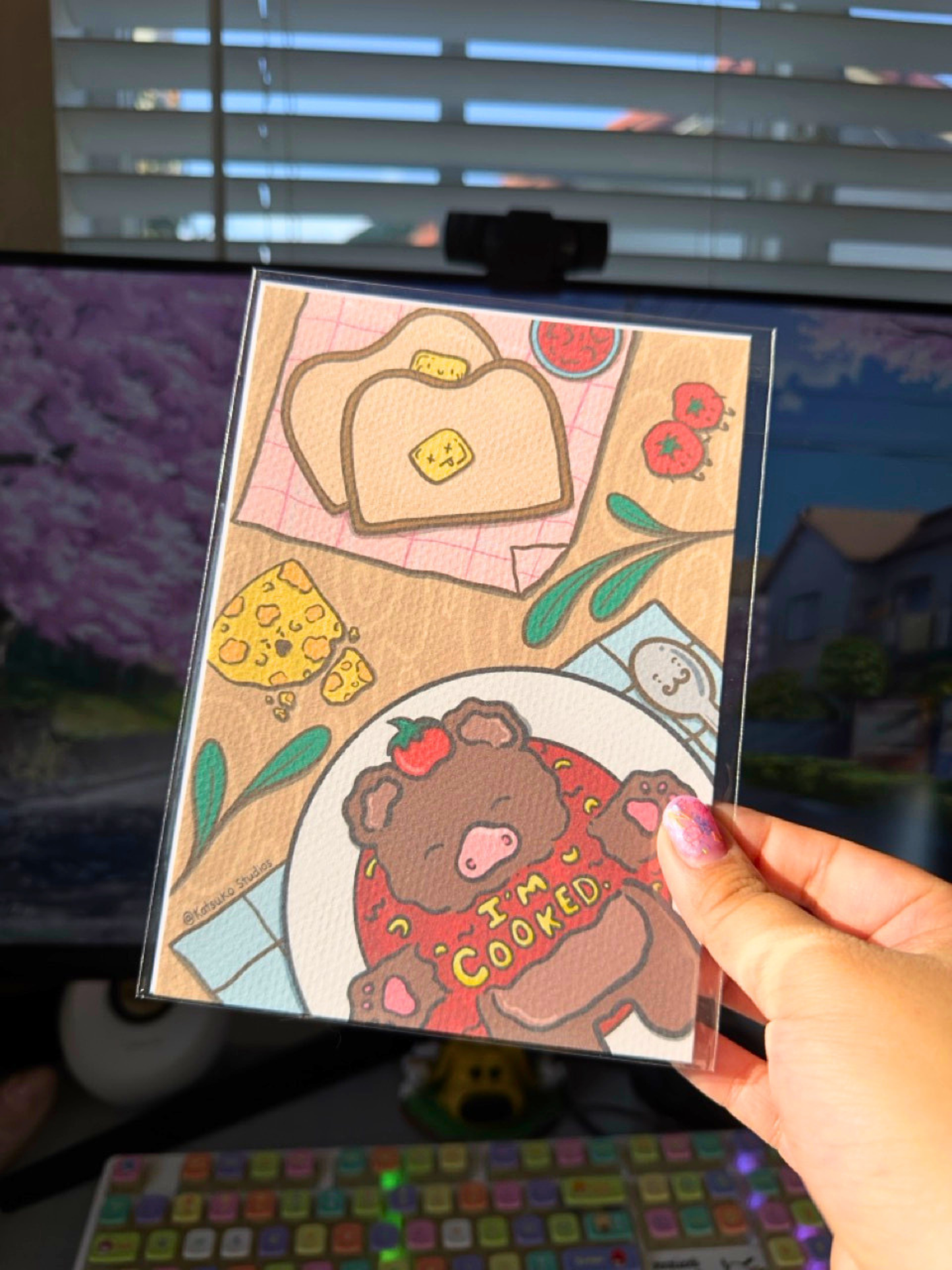 Blip's Cooked Art Print