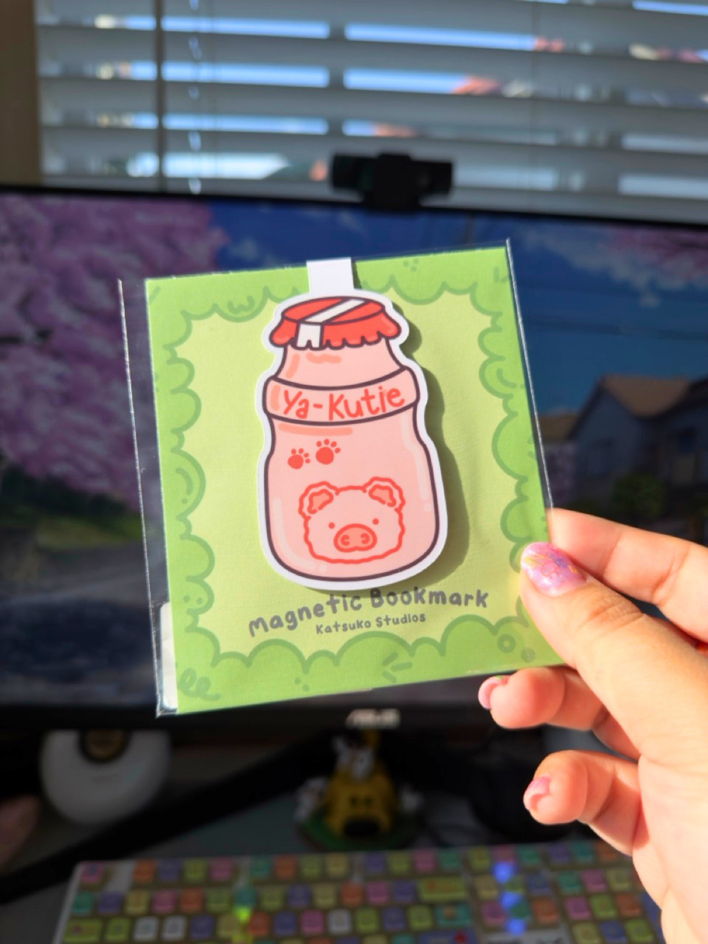 Ya-Kutie Magnetic Bookmark