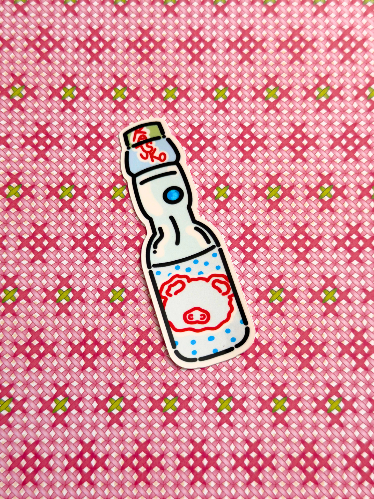 Marble Soda Vinyl Sticker