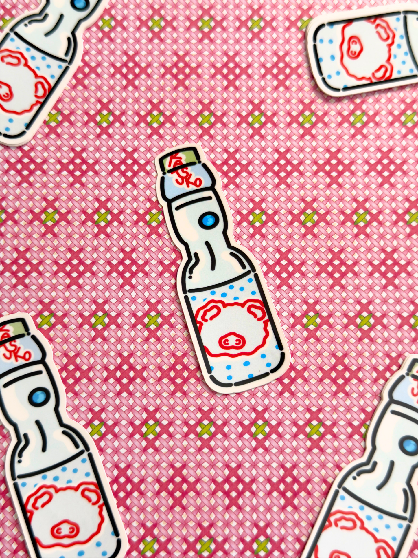 Marble Soda Vinyl Sticker