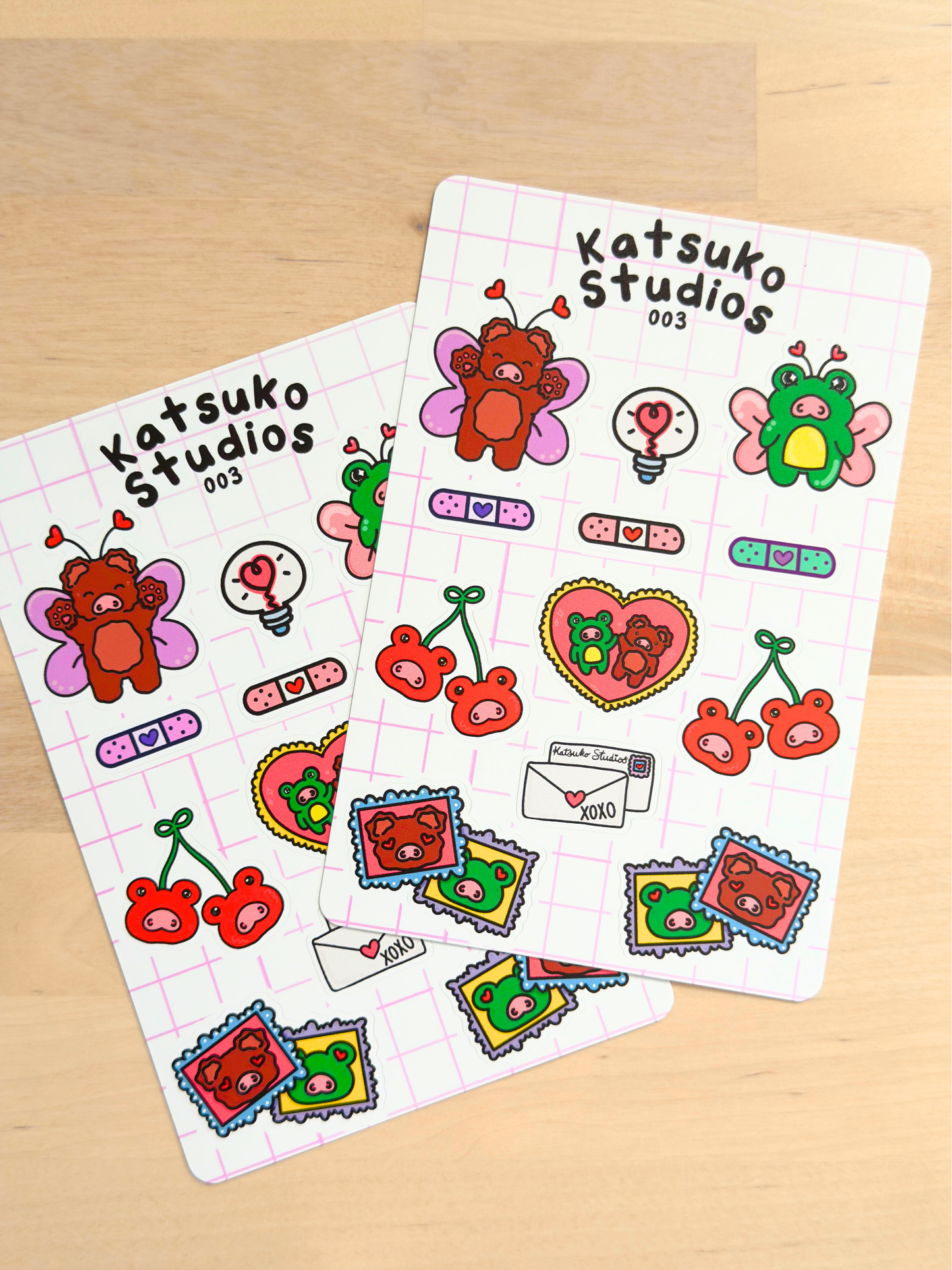 Love Bugs Sticker Sheet