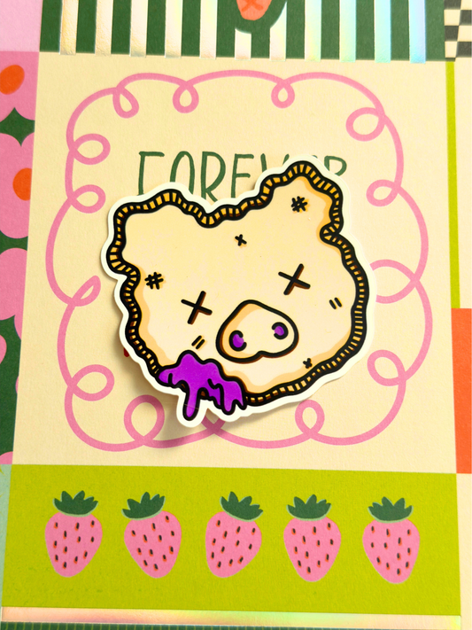 Toasted Jelly Vinyl Sticker