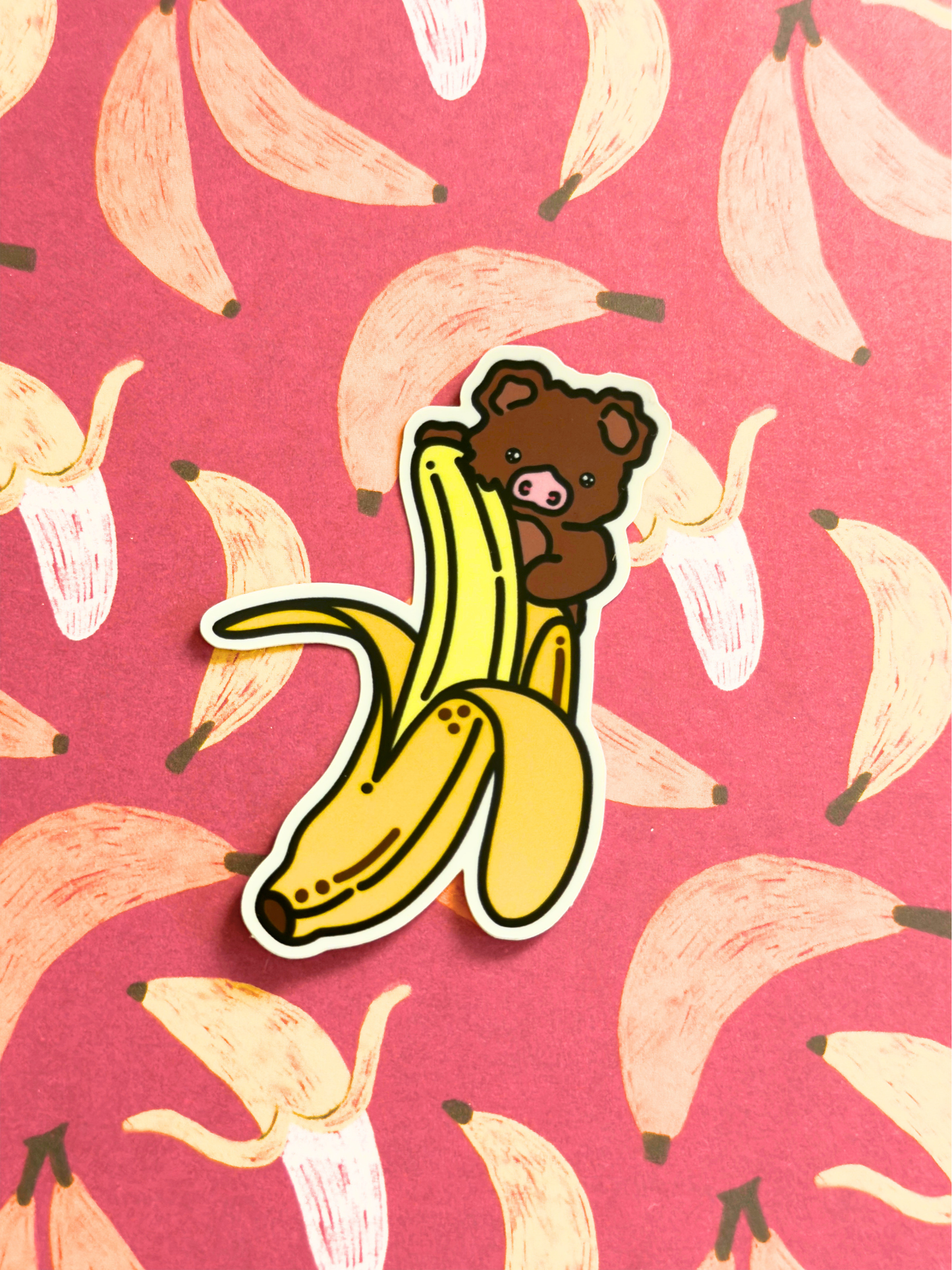 Banana Boy Vinyl Sticker