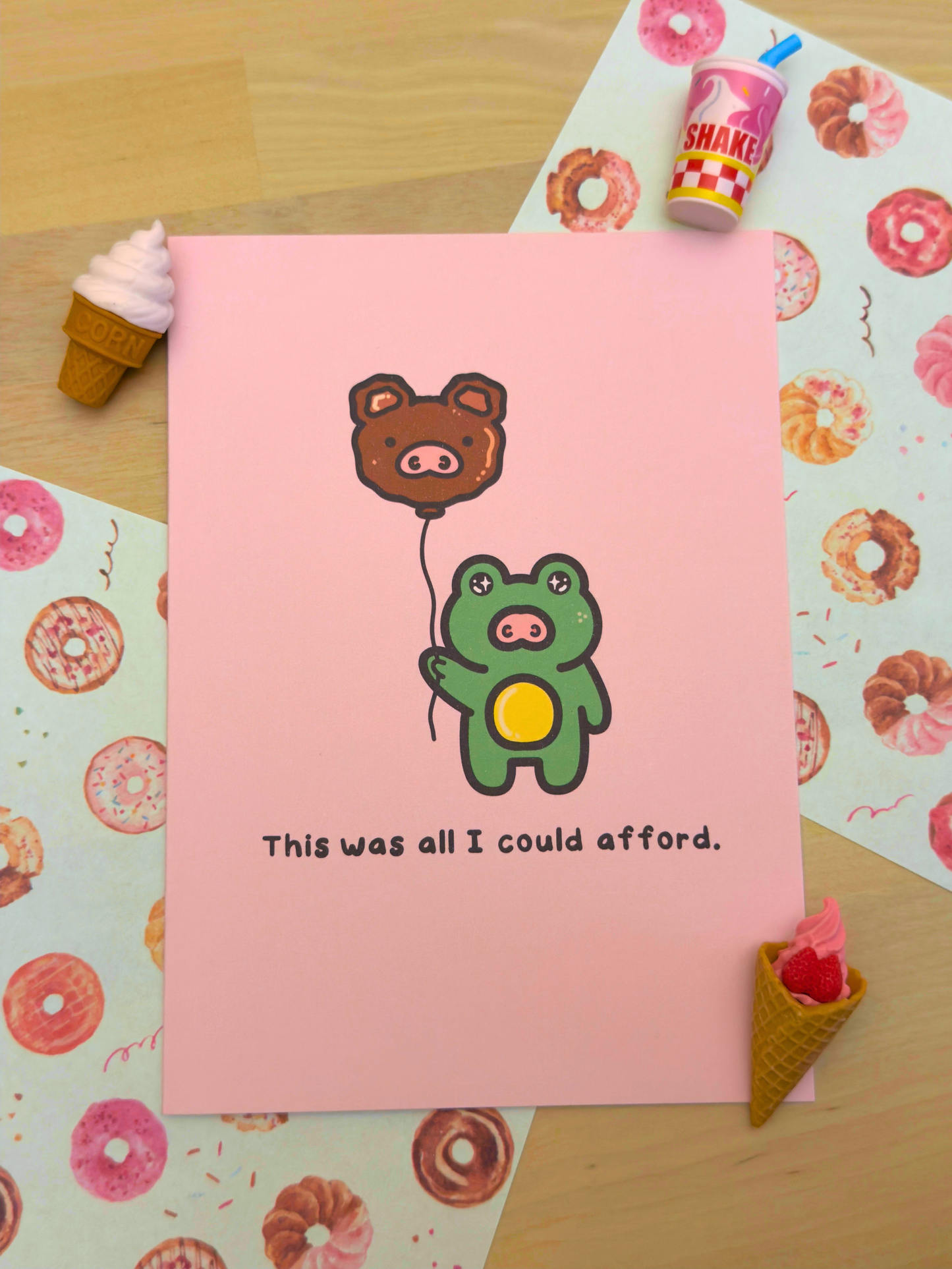 All I Could Afford Greeting Card