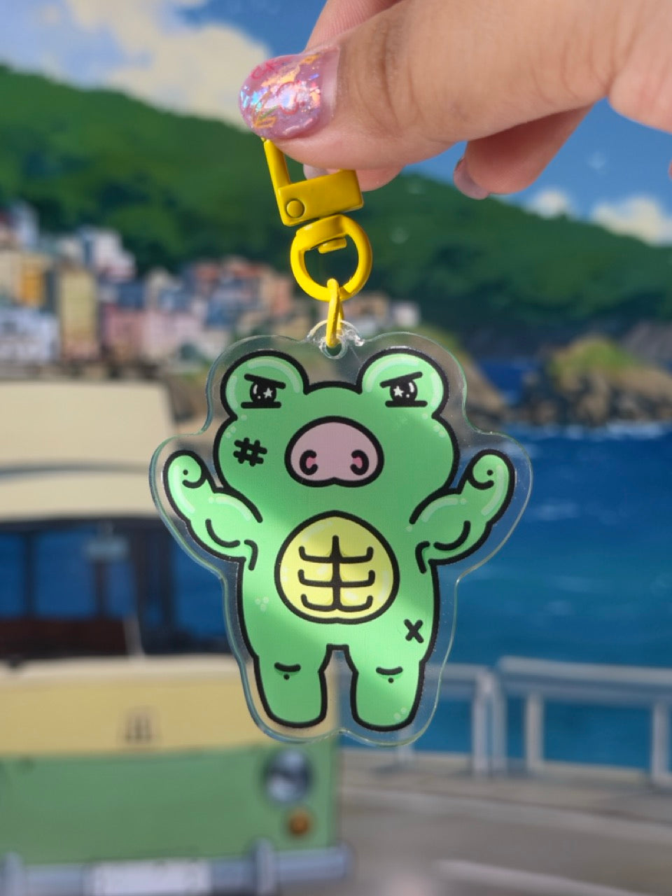 Strong Frop Acrylic Keychain