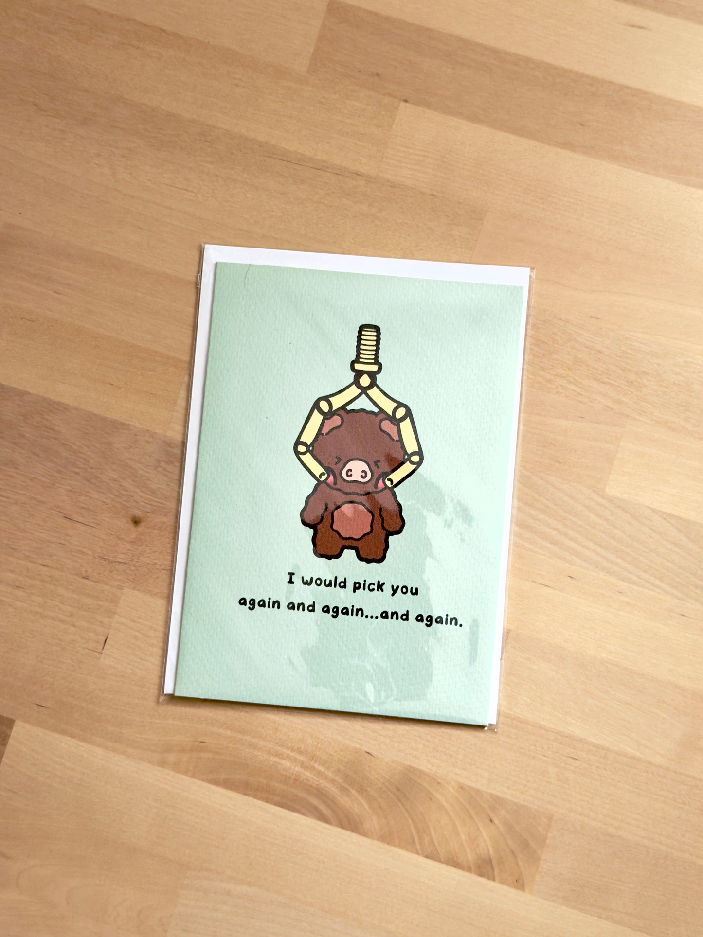 I'd Pick You Greeting Card