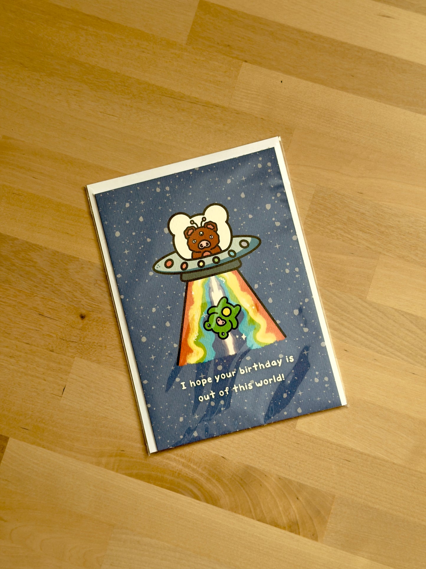 Out of This World Birthday Greeting Card