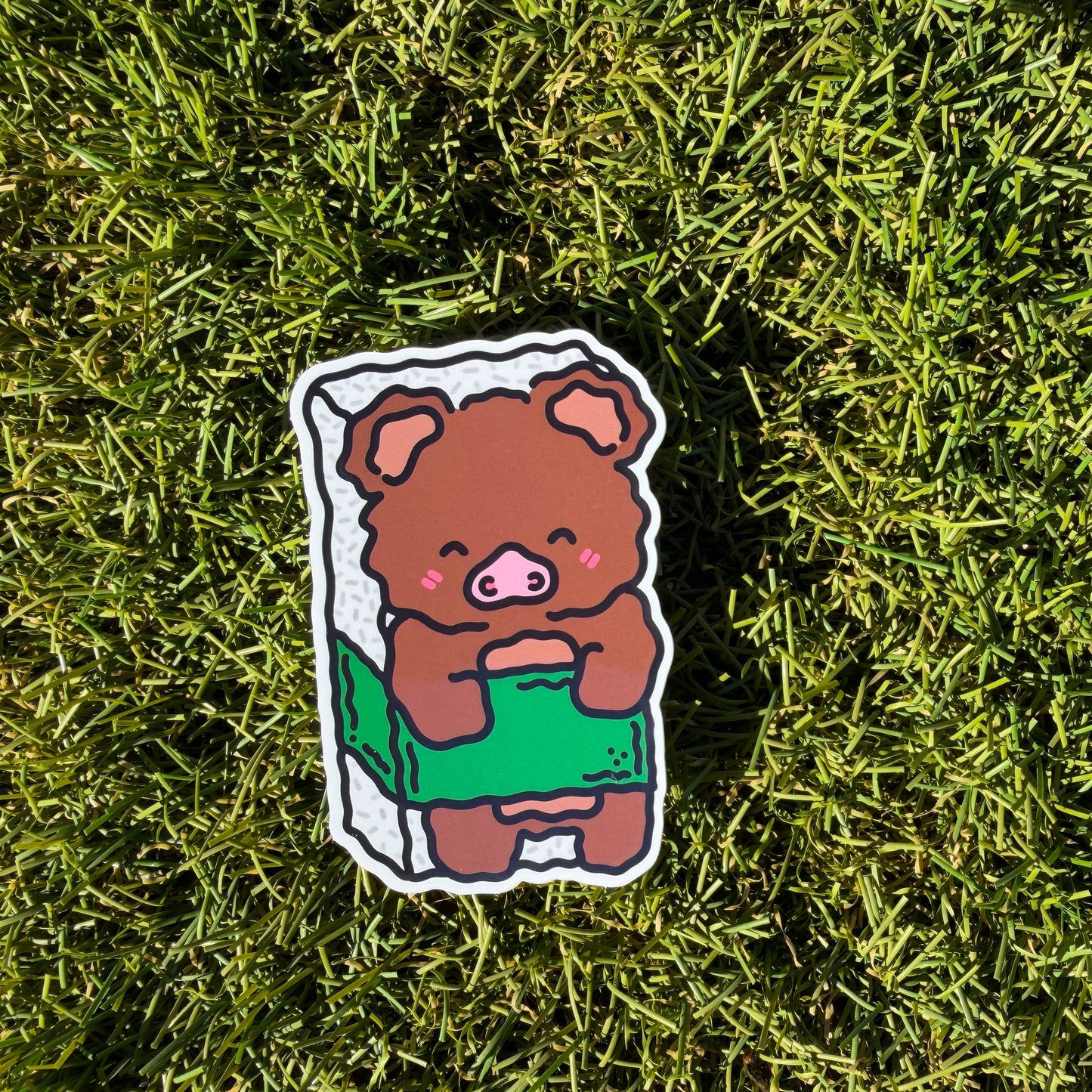Musubi Baby Vinyl Sticker