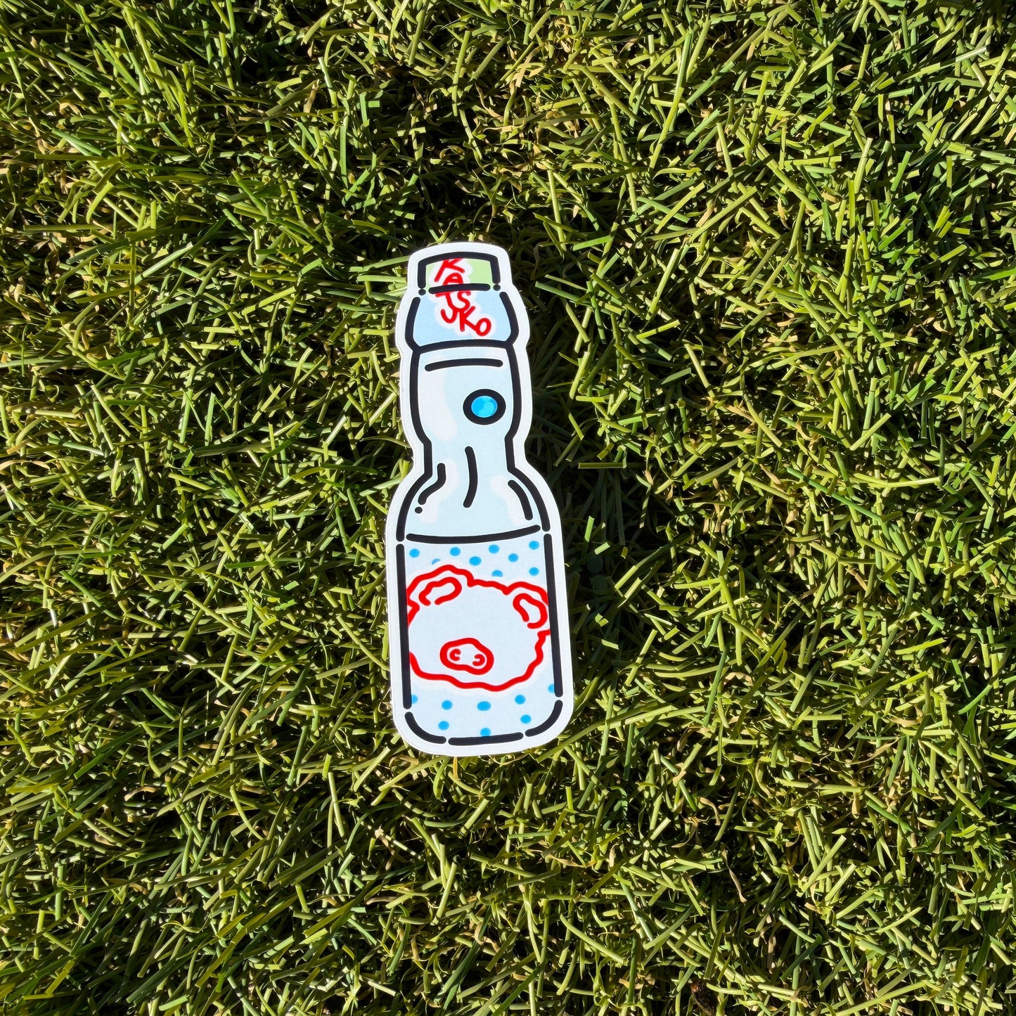 Marble Soda Vinyl Sticker