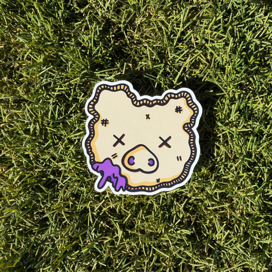 Toasted Jelly Vinyl Sticker